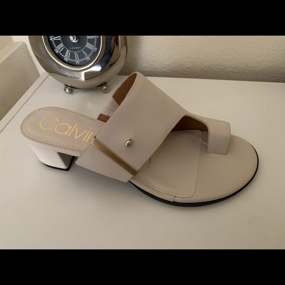 Calvin Klein 6.5 heeled sandals